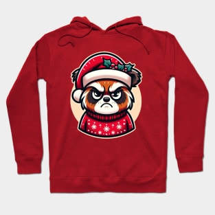 Holiday Grump - Festive Animal Christmas Hoodie